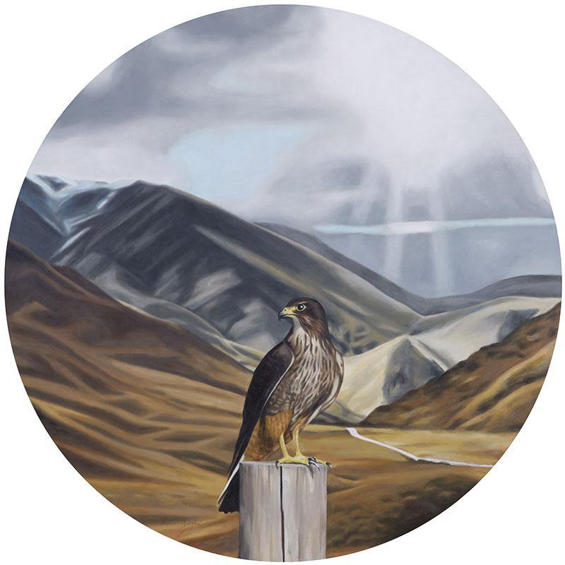 Falcon Round - Melissa Sharplin